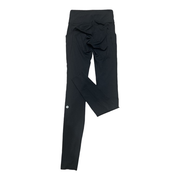 Lululemon Fast & Free Full Length Black Leggings EUC Size 4 - Picture 4 of 5